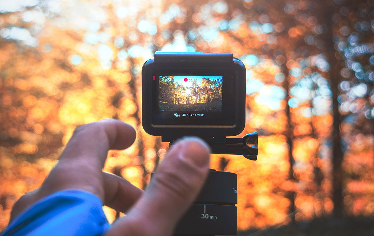 Mobile with external camera