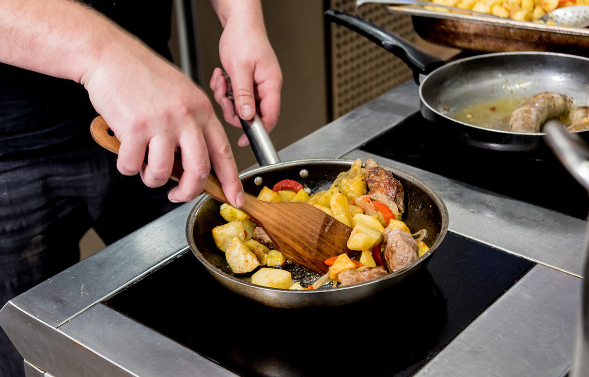 Induction stove pan
